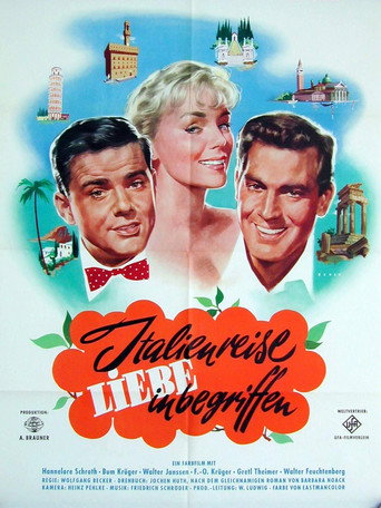 Cartel de Italienreise – Liebe inbegriffen