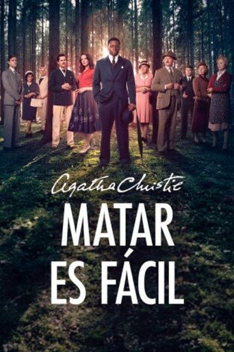 Cartel de Agatha Christie: Matar es fácil