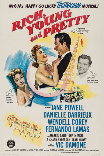 Cartel de Rica, joven y bonita