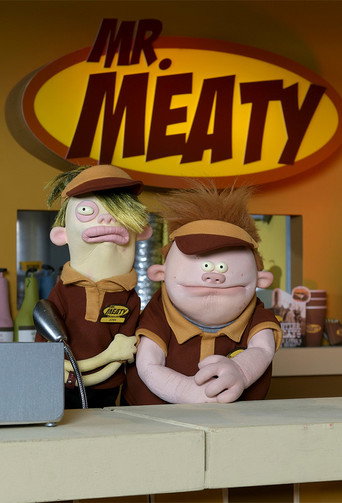Cartel de Mr. Meaty