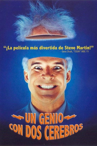 Cartel de Un genio con dos cerebros