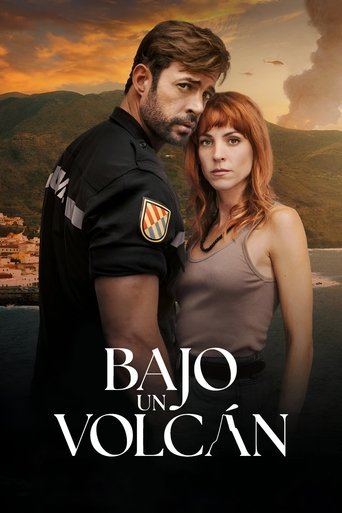 Cartel de Bajo un volcán