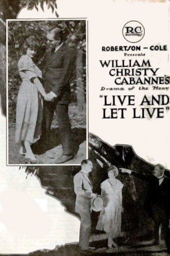 Cartel de Live and Let Live