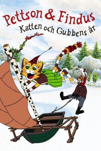 Cartel de Pettson & Findus - Katten och Gubbens år