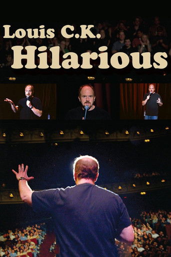 Cartel de Louis C.K.: Hilarious