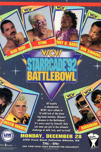 Cartel de WCW Starrcade 1992