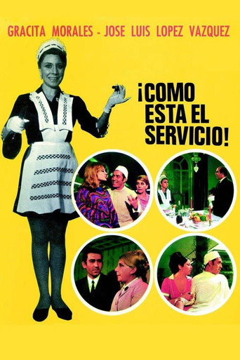 Cartel de ¡Cómo está el servicio!