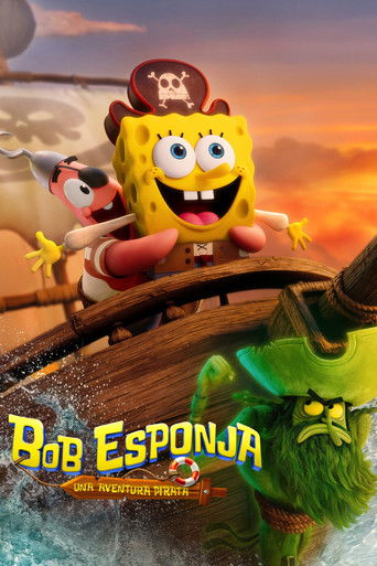 Cartel de Bob Esponja: Una aventura pirata