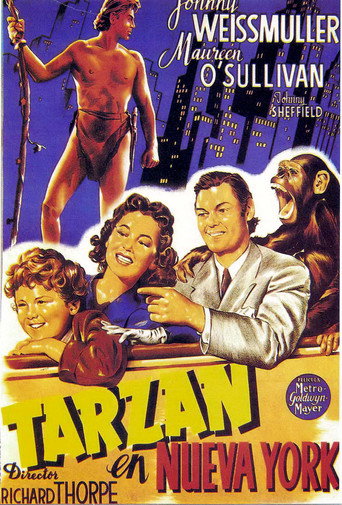 Cartel de Tarzán en Nueva York