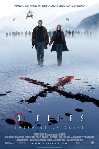 Cartel de Expediente X: Creer es la clave