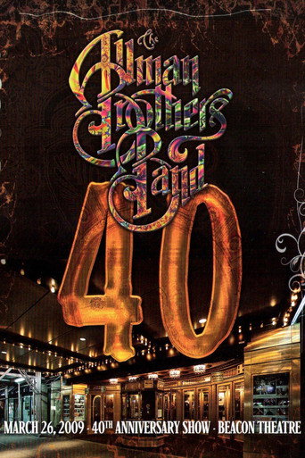 Cartel de The Allman Brothers Band: 40