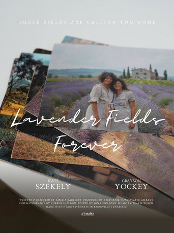 Cartel de Lavender Fields Forever