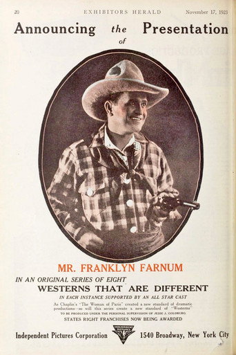 Cartel de A Two Fisted Tenderfoot