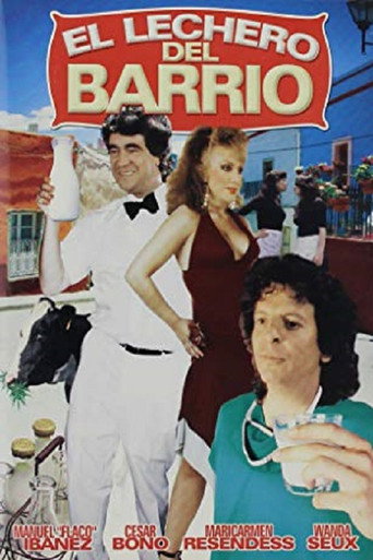 Cartel de El lechero del barrio