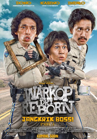 Cartel de Warkop DKI Reborn: Jangkrik Boss! Part 1