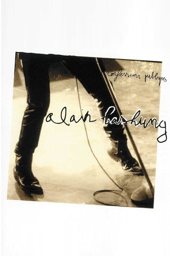 Cartel de Alain Bashung : Confessions publiques