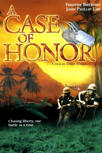 Cartel de Un caso de honor