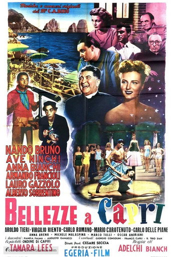 Cartel de Bellezze a Capri