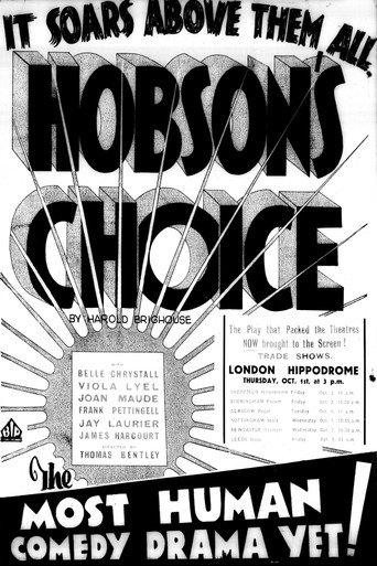 Cartel de Hobson's Choice