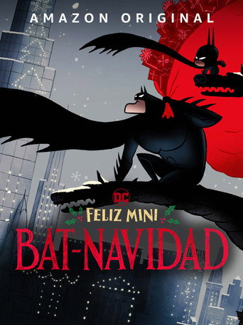 Cartel de Feliz Mini-Bat-Navidad