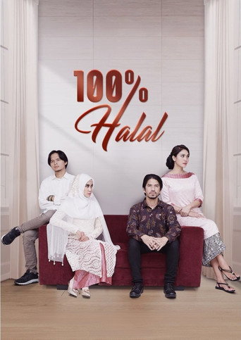 Cartel de 100% Halal