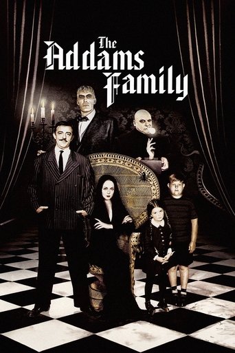 Cartel de La familia Addams