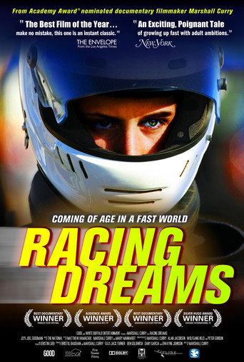 Cartel de Racing Dreams (niños al volante)