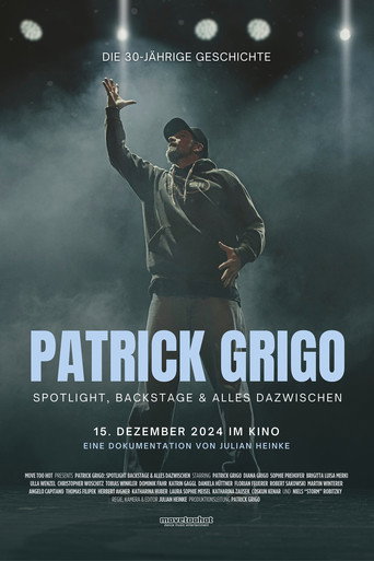 Cartel de Patrick Grigo: Spotlight, Backstage & Dazwischen
