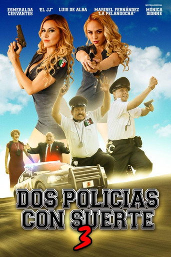 Cartel de Dos policías con suerte 3