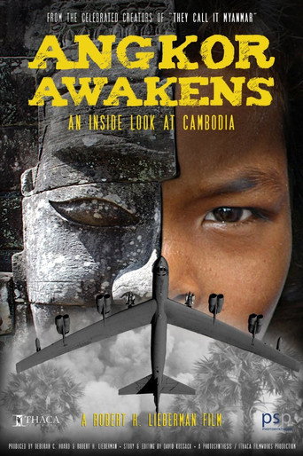 Cartel de Angkor Awakens: A Portrait of Cambodia