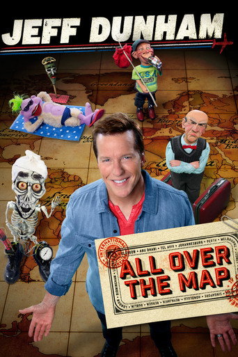 Cartel de Jeff Dunham: All Over the Map