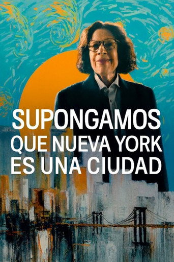 Cartel de Supongamos que Nueva York es una ciudad