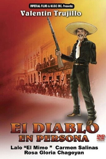 Cartel de El diablo en persona