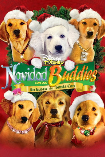 Cartel de Navidad con los Buddies: En busca de Santa Can