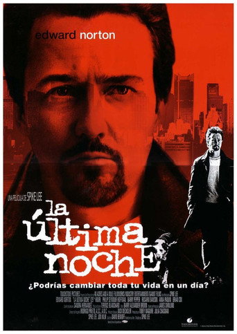 Cartel de La última noche