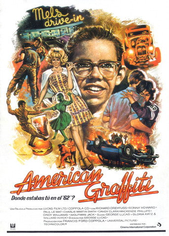 Cartel de American Graffiti