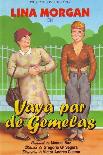 Cartel de Vaya par de gemelas