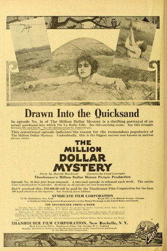 Cartel de The Million Dollar Mystery