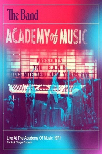 Cartel de The Band - Live At The Academy Of Music 1971