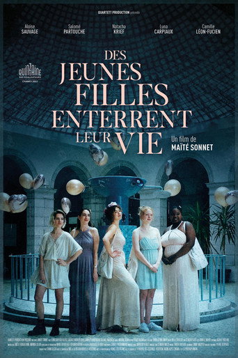 Cartel de Des jeunes filles enterrent leur vie