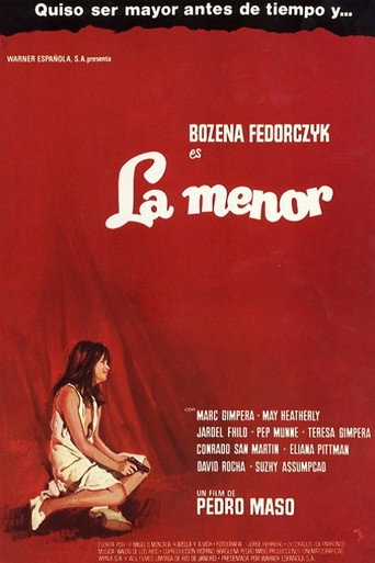 Cartel de La menor