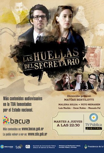 Cartel de Las huellas del secretario