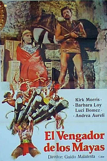 Cartel de Maciste: El vengador de los Mayas