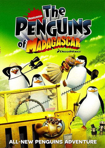 Cartel de Los pingüinos de Madagascar