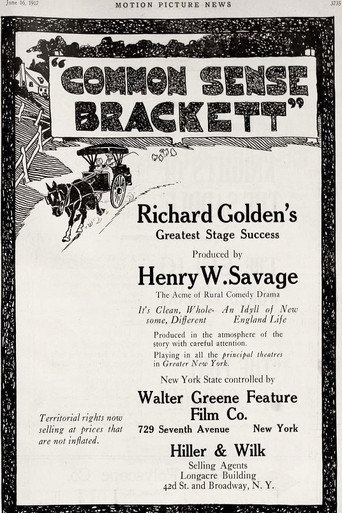 Cartel de Common Sense Brackett