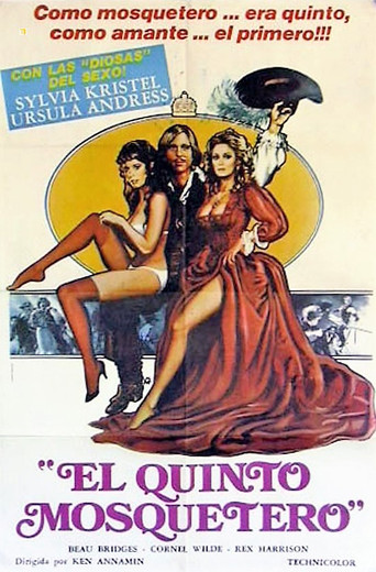 Cartel de El quinto mosquetero