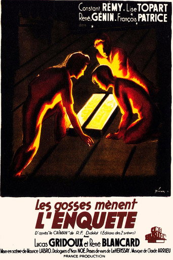 Cartel de Les gosses mènent l'enquête