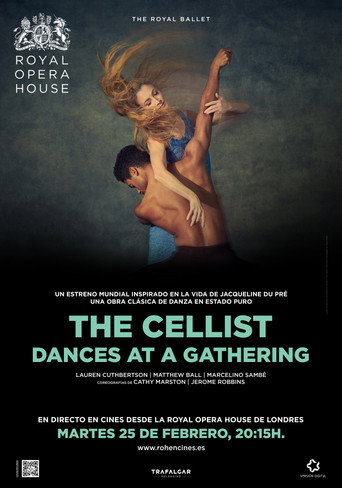Cartel de The Cellist & Dances at a Gathering - Royal Opera House 2019/20 (Ballet en directo en cines)