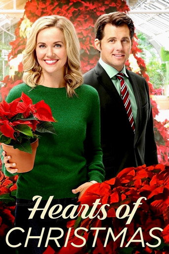 Cartel de Navidad de corazón