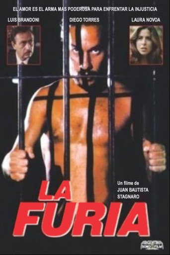Cartel de La furia